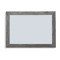 Signature Design by Ashley Bronyan 42" Bedroom Dresser Mirror in Dark Gray