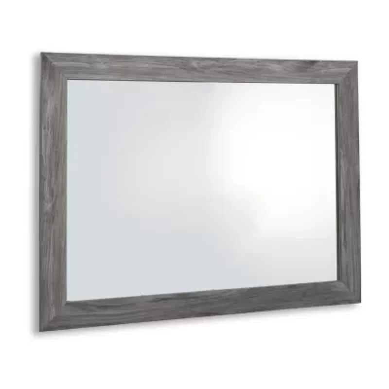Signature Design by Ashley Bronyan 42" Bedroom Dresser Mirror in Dark Gray