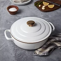 Denmark Stoneware 3-qt. Casserole Dish