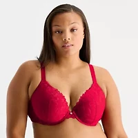 Ambrielle Tulip Lace Push Up Bra