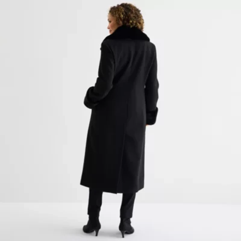 Liz Claiborne Womens Heavyweight Car Coat