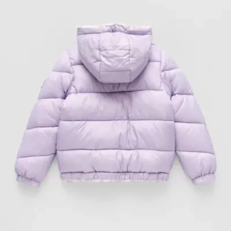 Spyder Little & Big Kid Girls Hooded Reversible Heavyweight Puffer Jacket