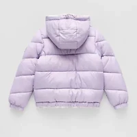 Spyder Little & Big Kid Girls Hooded Reversible Heavyweight Puffer Jacket