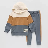 Okie Dokie Toddler & Little Boys Husky 2-pc. Pant Set