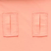 Okie Dokie Toddler Girls Bodysuit Closure U Neck Long Sleeve