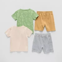 Little Lad Toddler Boys 4-pc. Short Set