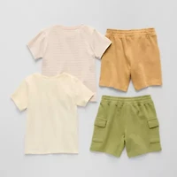 Little Lad Toddler Boys 4-pc. Short Set