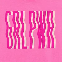 Xersion Little & Big Kid Girls Crew Neck Short Sleeve Regular Fit Graphic T-Shirt