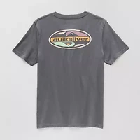 Quiksilver Big Kid Boys Crew Neck Short Sleeve Regular Fit Graphic T-Shirt
