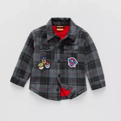 Toddler Boys Paw Patrol Lightweight Shirt Jacket