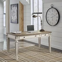 Signature Design by Ashley Realyn 60" Home Office Desk with USB Charging