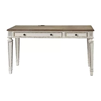 Signature Design by Ashley Realyn 60" Home Office Lift Top Desk with USB Charging