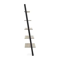 Signature Design by Ashley Waylowe 48" Double-Shelf Pedestal Home Office Desk