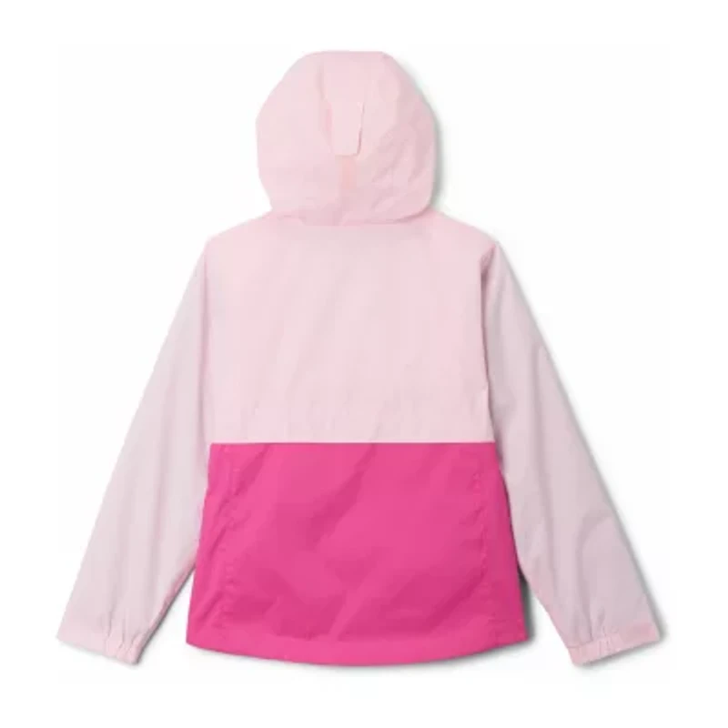 Columbia Rain-Zilla Little & Big Kid Girls Hooded Waterproof Midweight Raincoat