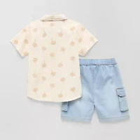 Little Lad Toddler Boys 2-pc. Short Set