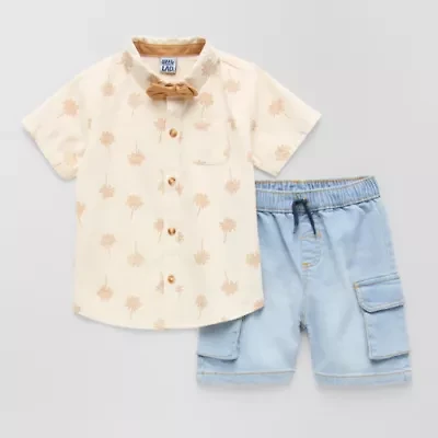 Little Lad Toddler Boys 2-pc. Short Set