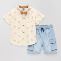 Little Lad Toddler Boys 2-pc. Short Set