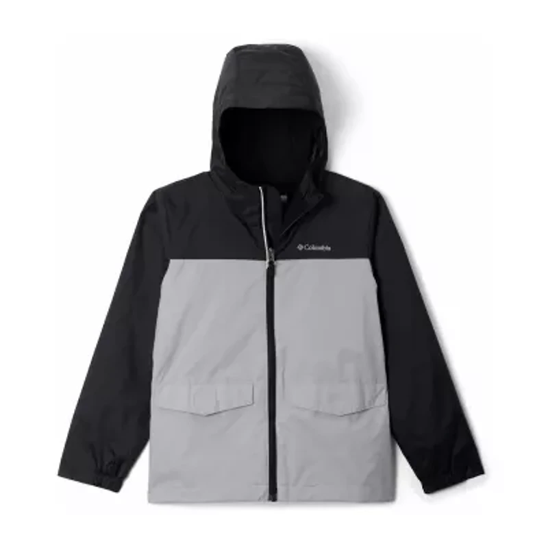 Columbia Little & Big Kid Boys Hooded Waterproof Midweight Raincoat
