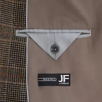 J. Ferrar Mens Big Plaid Sport Coat