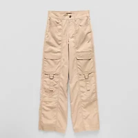 Vanilla Star Girls Mid Rise Wide Leg Cargo Pant