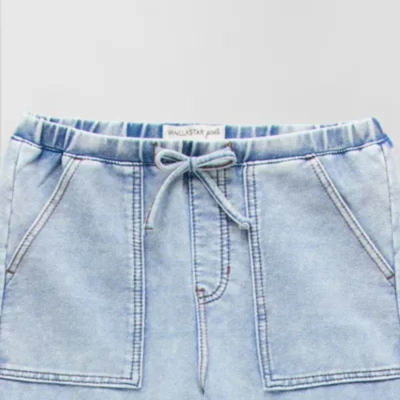 Vanilla Star Big Kid Girls Mid Rise Wide Leg Jean