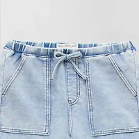 Vanilla Star Big Kid Girls Mid Rise Wide Leg Jean