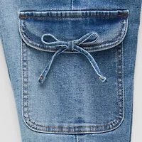 Vanilla Star Big Kid Girls Mid Rise Flare Leg Jean