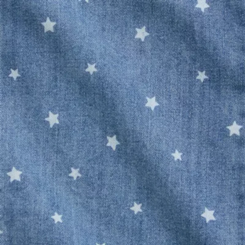 Vanilla Star Big Kid Girls Mid Rise Wide Leg Jean