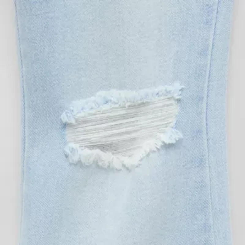 Vanilla Star Big Kid Girls Mid Rise Flare Leg Jean
