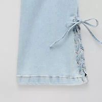 Vanilla Star Big Kid Girls Mid Rise Flare Leg Jean