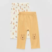 Disney Baby Unisex Straight Winnie The Pooh Plus Tall Pull-On Pant