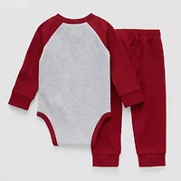 Okie Dokie Waffle Baby Boys 2-pc. Pant Set