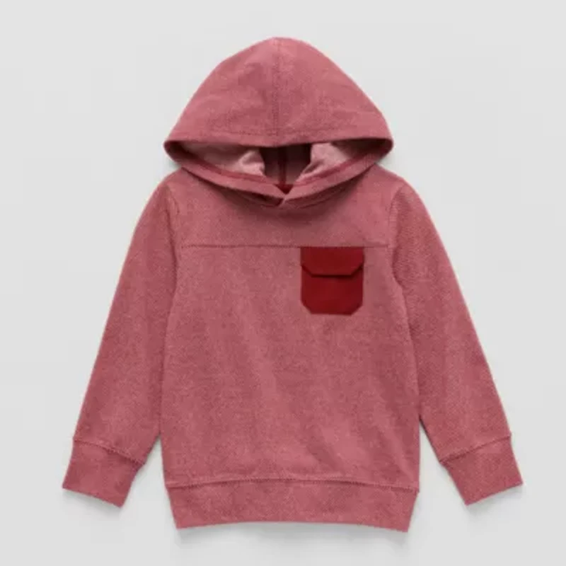 Okie Dokie Toddler & Little Boys Long Sleeve Hoodie