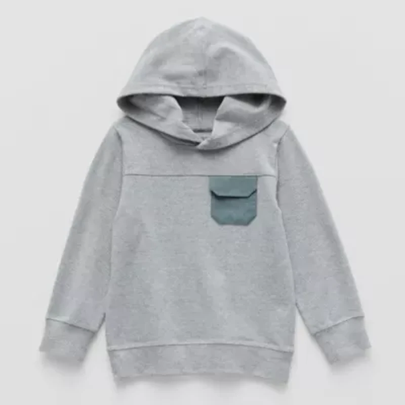 Okie Dokie Toddler & Little Boys Long Sleeve Hoodie