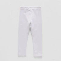 Okie Dokie Toddler & Little Girls Fleece Skinny Full Length Leggings