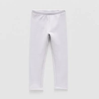 Okie Dokie Toddler & Little Girls Fleece Skinny Full Length Leggings