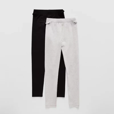 Thereabouts Little & Big Kid Girls Seated Wear Knit 2-pc. Full Length Leggings