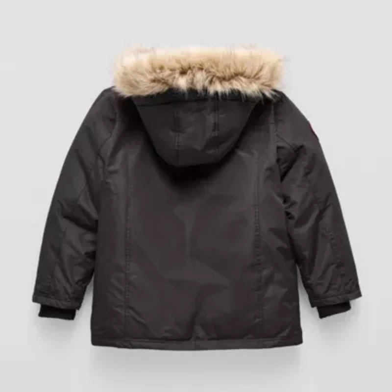 Canada Weather Gear Big Kid Boys Water Resistant Heavyweight Parka
