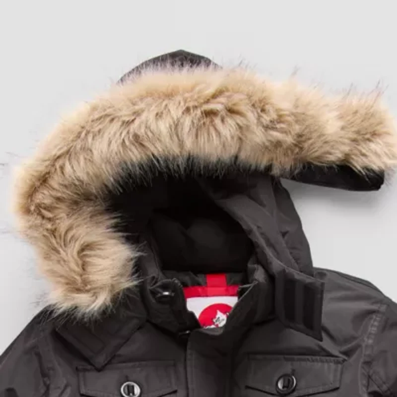 Canada Weather Gear Big Kid Boys Water Resistant Heavyweight Parka