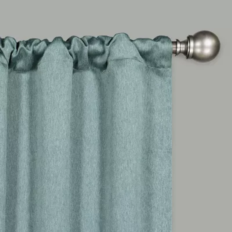 Eclipse Kerry Rod Pocket Energy Saving Blackout Set of 2 Curtain Panel