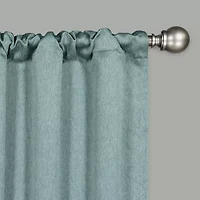 Eclipse Kerry Rod Pocket Energy Saving Blackout Set of 2 Curtain Panel