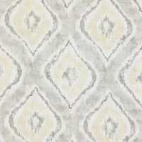 Eclipse Ambiance Ikat Draft Stopper Grommet Top Energy Saving 100% Blackout Single Curtain Panel