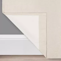 Eclipse Ambiance Draft Stopper Grommet Top Energy Saving 100% Blackout Single Curtain Panel