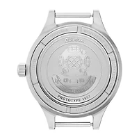 Bulova Archive Series Mens Automatic Blue Strap Watch 98a266