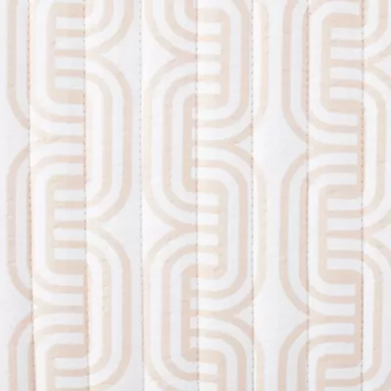 Home Expressions Rounded Geo Coverlet