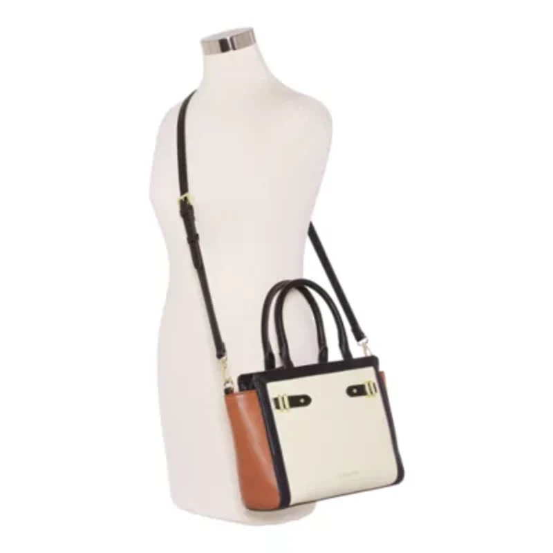 Liz Claiborne Mini Tuxedo Tote Bag