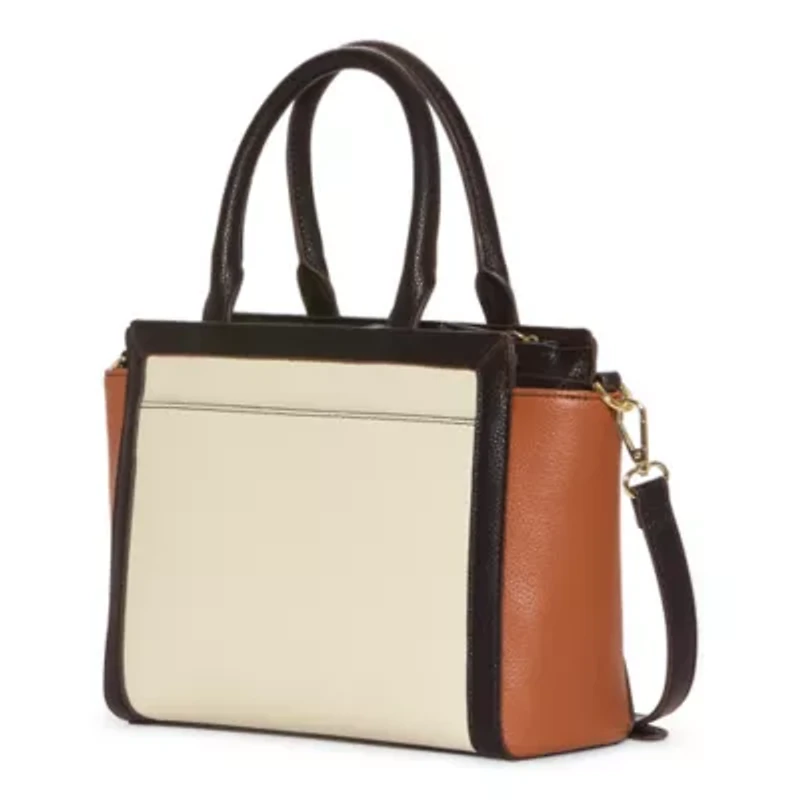Liz Claiborne Mini Tuxedo Tote Bag