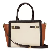 Liz Claiborne Mini Tuxedo Tote Bag