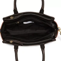 Liz Claiborne Mini Tuxedo Tote Bag