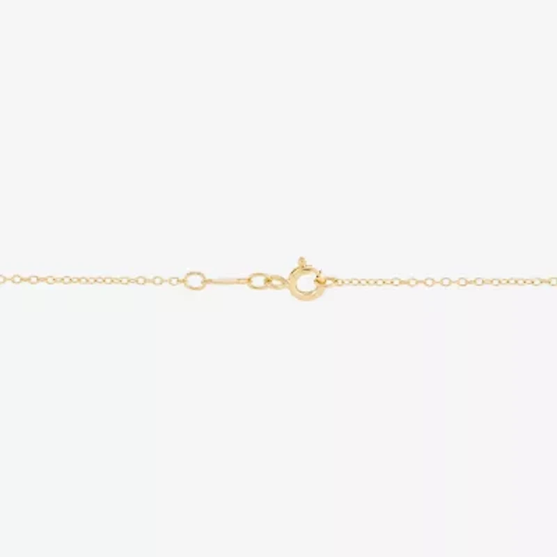 Limited Quantities! Womens Lab Created Green Emerald 14K Gold Over Silver Infinity 17 1/2 Inch Pendant Necklace